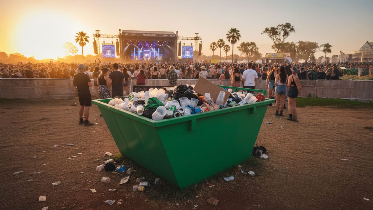 Skip bins for events
