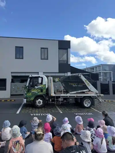 Tiny Tins truck at Preschool